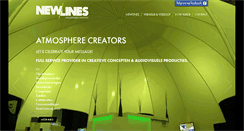 Desktop Screenshot of newlines.be